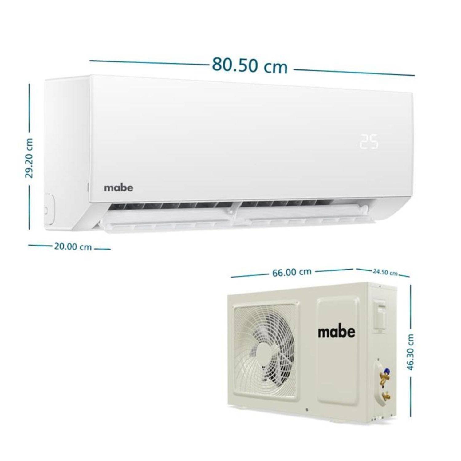 Aire Acondicionado 12000 BTU On/Off 110V MABE MMT12CABWCCBC1 - Image 7