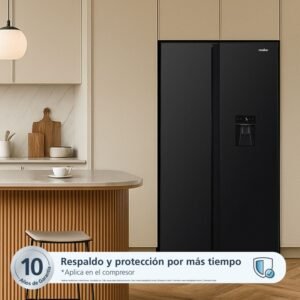 Nevecon MABE No Frost 480 Litros Inverter MSL480LMLPS0 Negro - Image 3