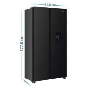 Nevecon MABE No Frost 480 Litros Inverter MSL480LMLPS0 Negro - Image 7