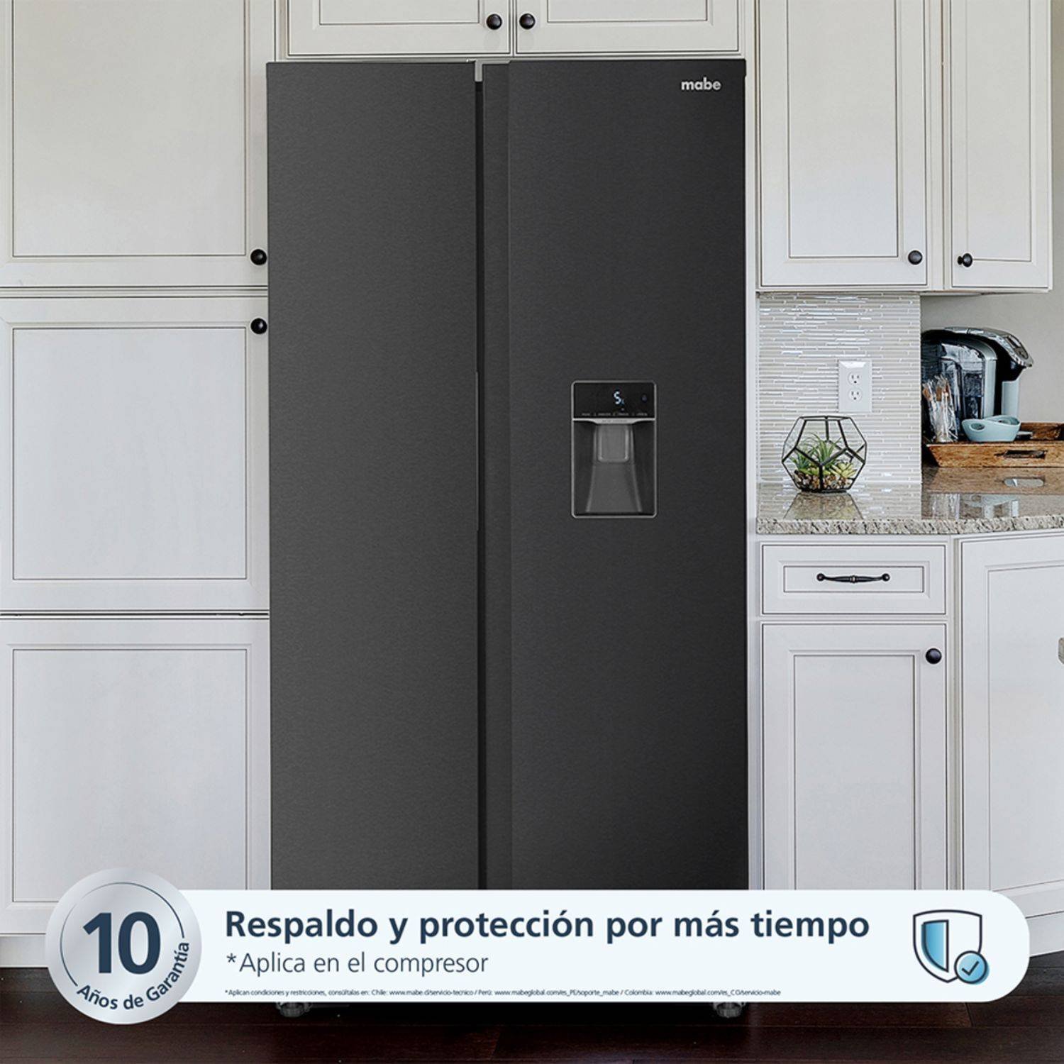 Nevecon MABE No Frost 565 Litros Inverter MSL565QMLSP0 Negro - Image 2