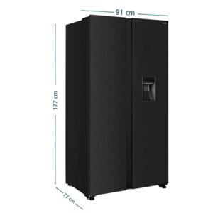 Nevecon MABE No Frost 565 Litros Inverter MSL565QMLSP0 Negro - Image 6