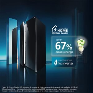 Nevecon MABE No Frost 631 Litros Inverter MSL631LKLNG0 Negro - Image 4