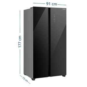Nevecon MABE No Frost 631 Litros Inverter MSL631LKLNG0 Negro - Image 7