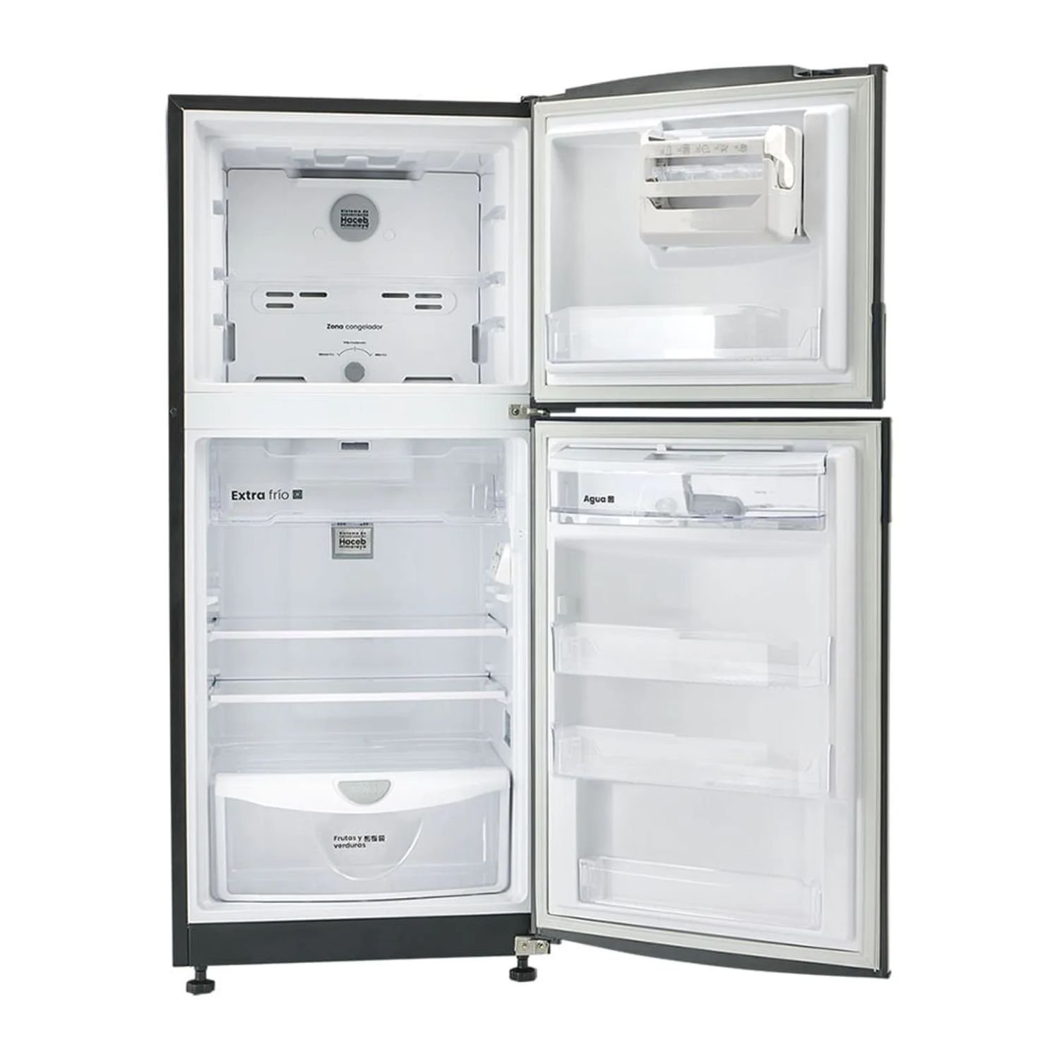 Nevera HACEB No Frost 243 Litros Inverter Gris - Image 4