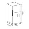Nevera HACEB No Frost 243 Litros Inverter Gris - Image 7