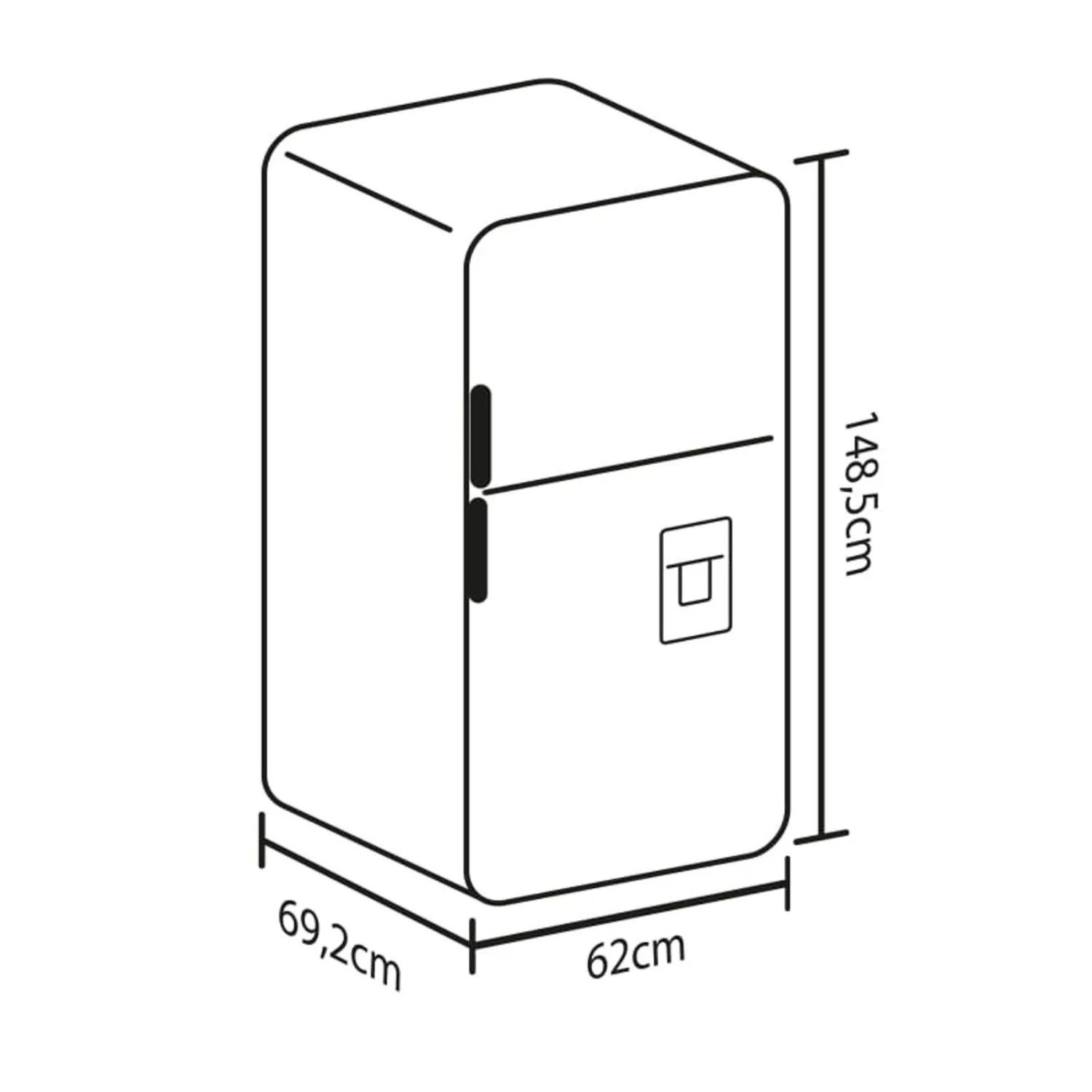 Nevera HACEB No Frost 243 Litros Inverter Gris - Image 7