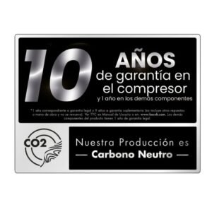 Nevera HACEB No Frost 243 Litros NEV 243 SE ME NE R2 Negro - Image 5
