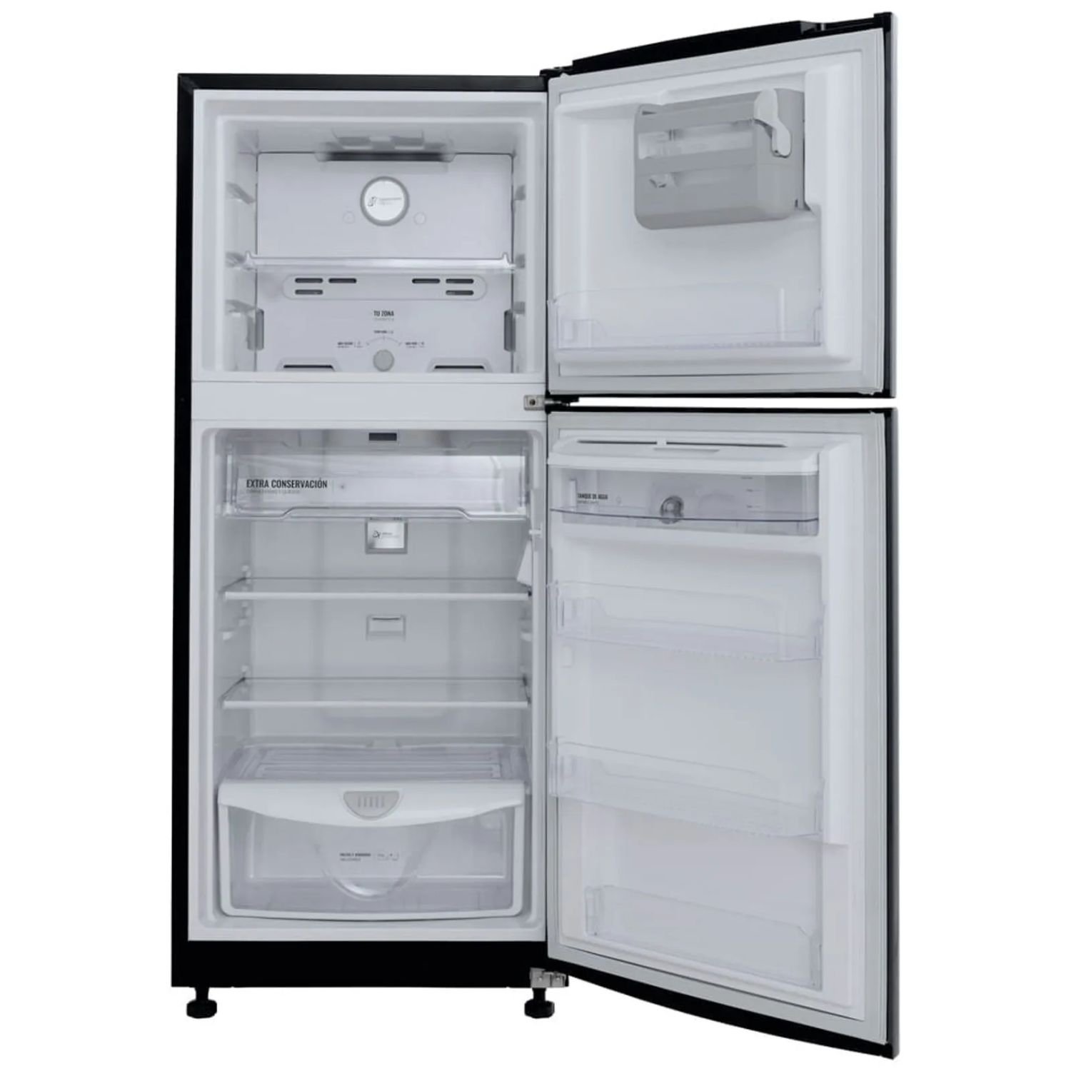 Nevera HACEB No Frost 271 Litros Top Mount NEV 271 SE DA ME INV Negro - Image 3