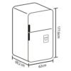 Nevera HACEB No Frost 311 LT Inverter NEV 311 SE DA MI NE INV - Image 7