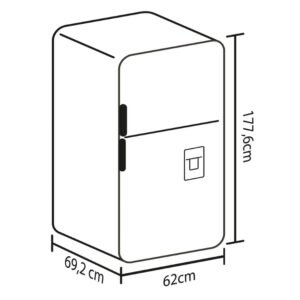 Nevera HACEB No Frost 311 LT Inverter NEV 311 SE DA MI NE INV - Image 7