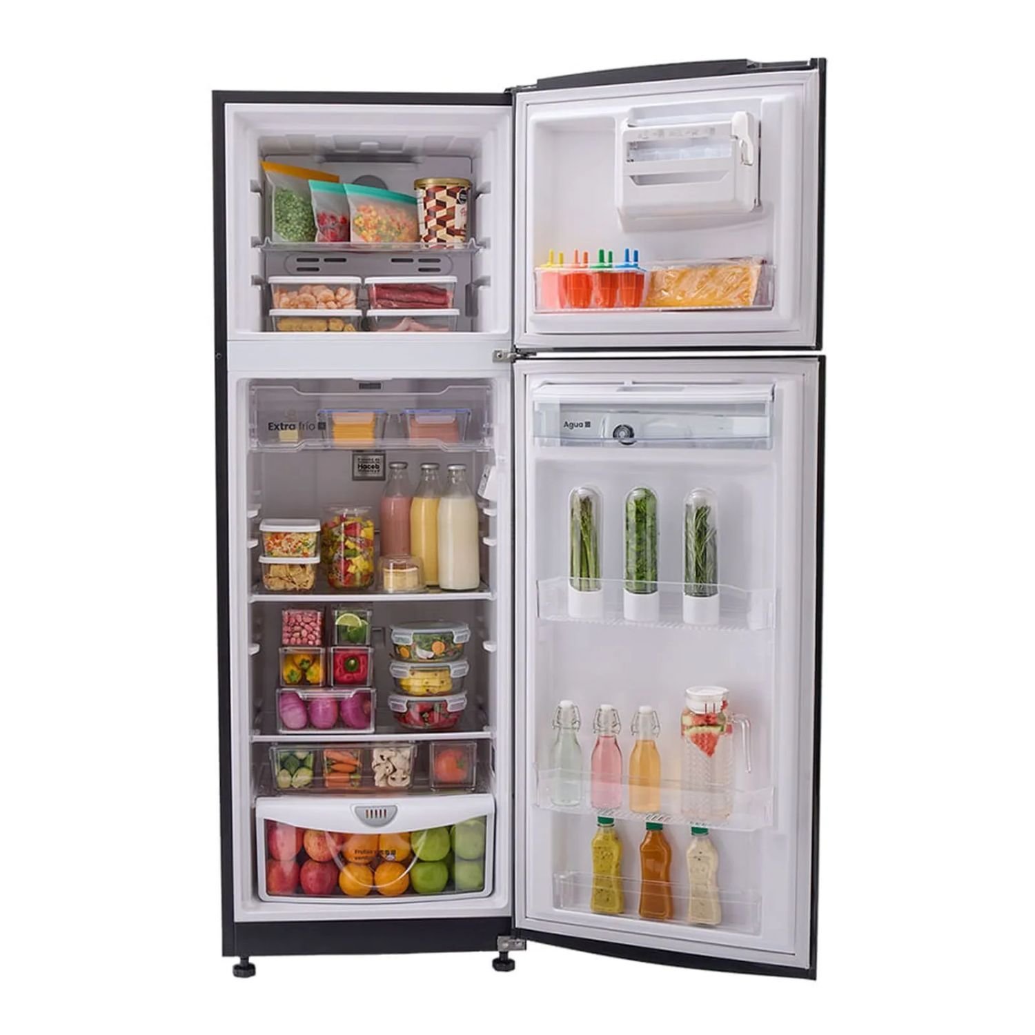 Nevera HACEB No Frost 311 Litros Inverter Manija Externa Negro - Image 3
