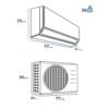 Aire Acondicionado 12000 BTU On/Off 220V LG O122C1 - Image 9