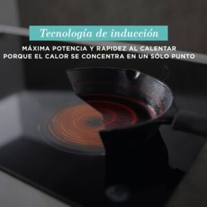 Estufa GE 90cm 220V 5 Puestos Inducción PGP95IV0 Vidrio - Image 4