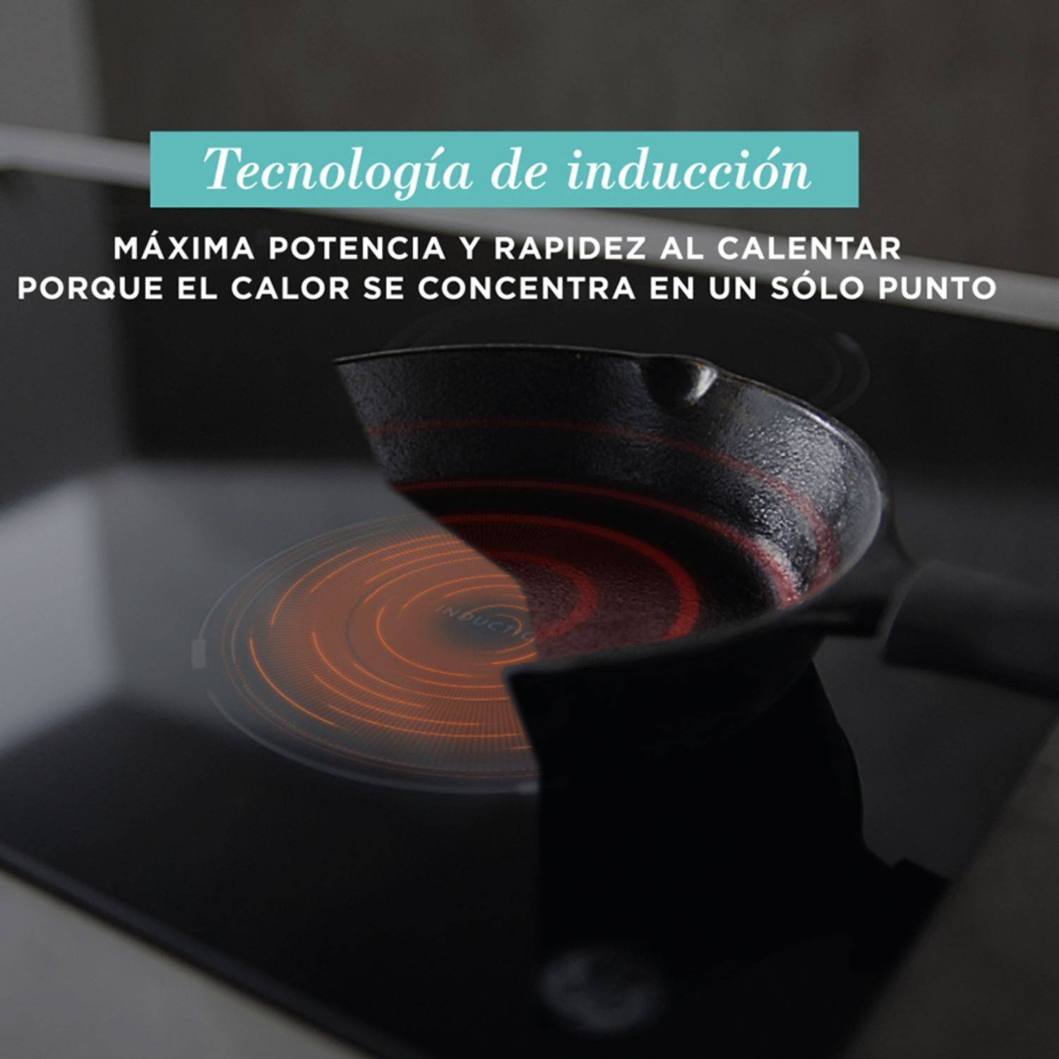 Estufa GE 90cm 220V 5 Puestos Inducción PGP95IV0 Vidrio - Image 4
