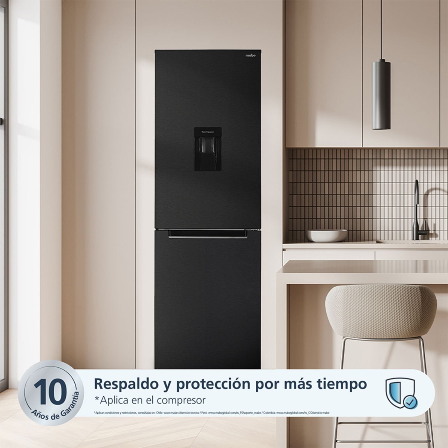 Nevera MABE No Frost 360 Litros RMB432PXBQP0 Negro - Image 2