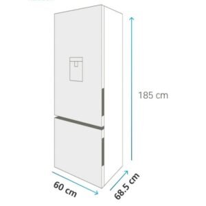 Nevera MABE No Frost 360 Lt RMB432PXBQS0 Gris - Image 7