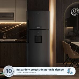 Alternative view of Nevera MABE No Frost 415 Litros RMP415GCG Negro