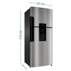 Alternative view of Nevera MABE No Frost 415 Litros RMP415YCU Inox