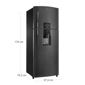 Nevera MABE No Frost 421 Litros RMP421FZCC Negro - Image 6