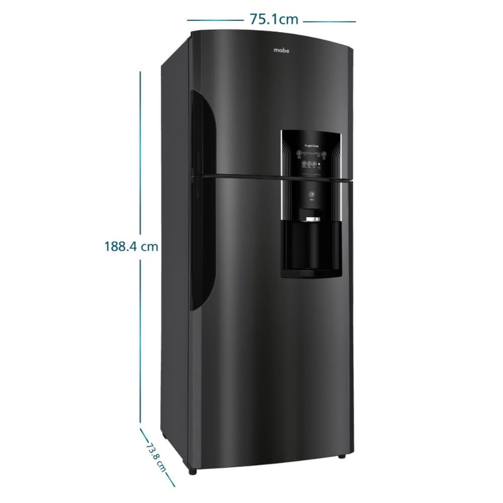 Nevera MABE No Frost 542 Litros RMS510IBBQP0 Negro - Image 6