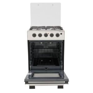 Estufa de Piso HACEB ROMERO 50cm 4 Puestos GN Horno Inox - Image 3