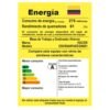 Estufa de Piso HACEB ROMERO REFLEX 50cm 4 Puestos GN Negro - Image 6