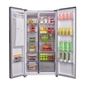Nevecon HACEB No Frost 621 Litros Fabricador de Hielo Negro - Image 3
