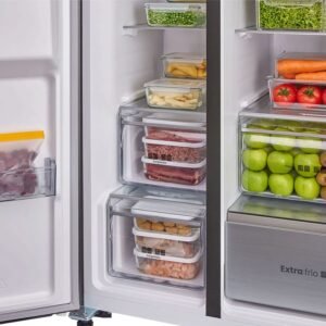 Nevecon HACEB No Frost 621 Litros Fabricador de Hielo Negro - Image 4