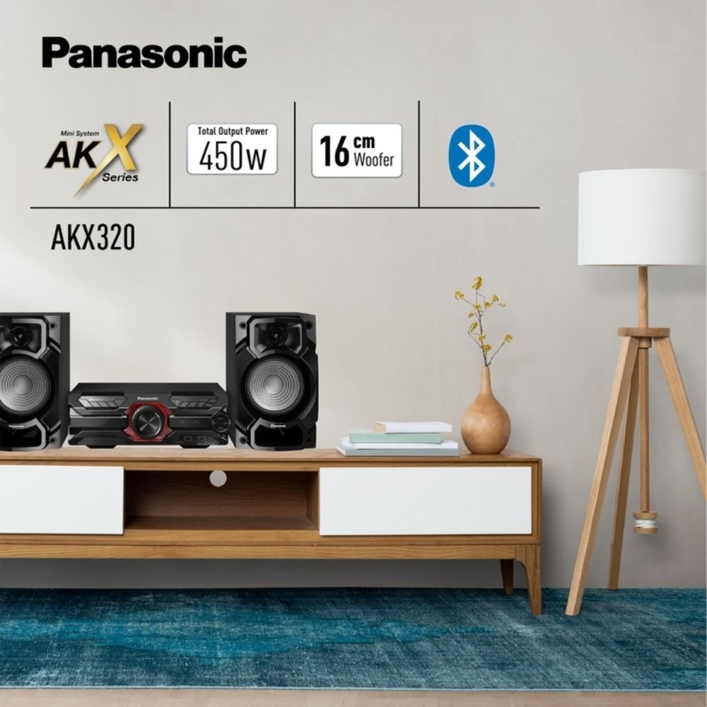 Equipo de Sonido PANASONIC Bluetooth 450W USB SC-AKX320 - Image 2