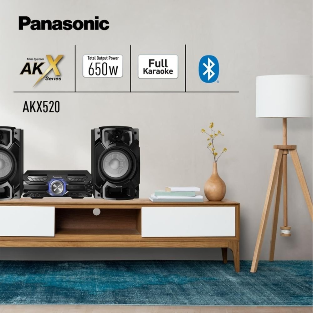 Equipo de Sonido PANASONIC Bluetooth 650W USB SC-AKX520 - Image 2