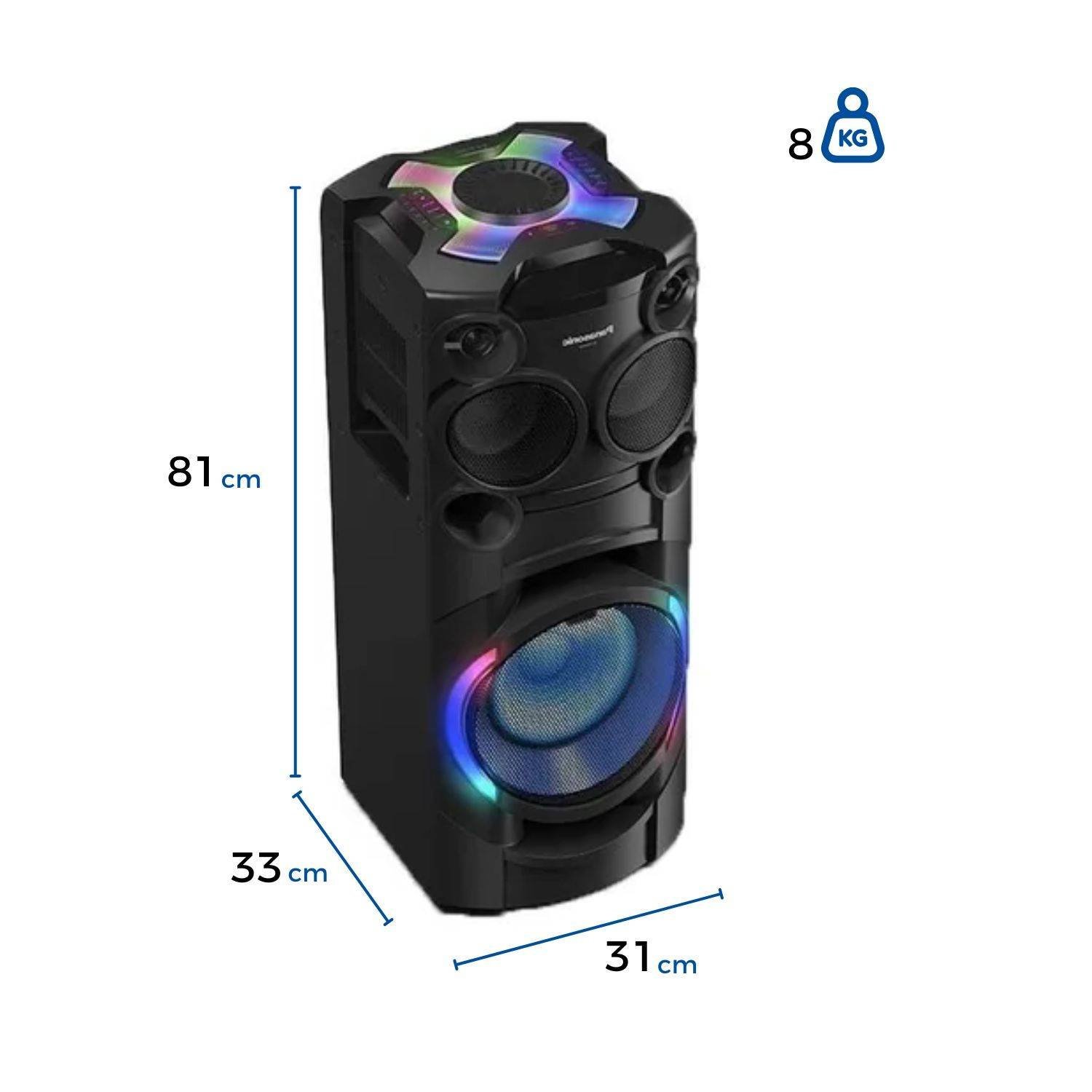Torre De Sonido 1200W Bluetooth USB PANASONIC SC-T-MAX40 - Image 6