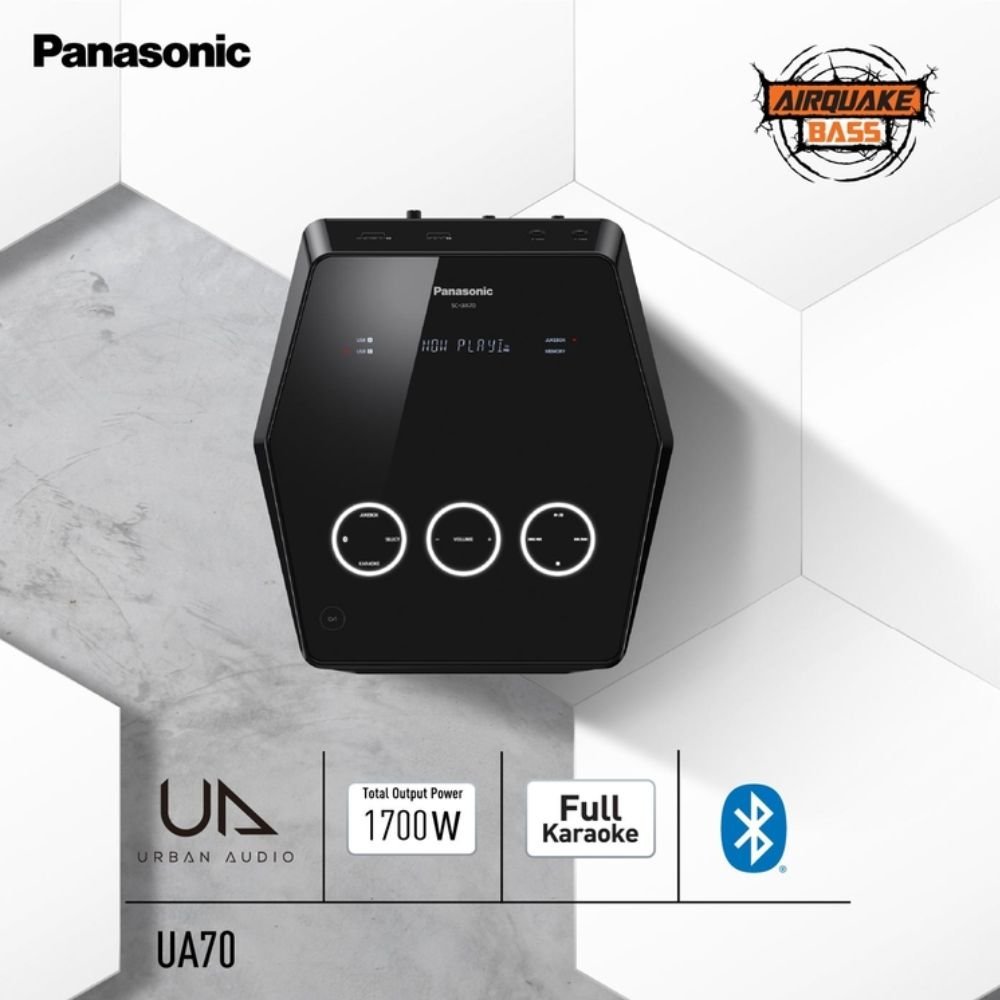 Torre De Sonido 1700W Bluetooth USB PANASONIC SC-UA70PU-K - Image 2