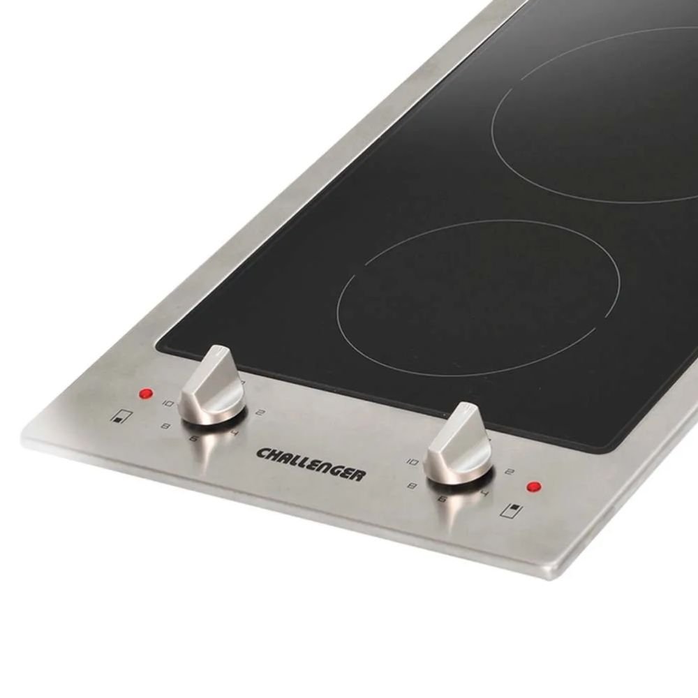 Estufa CHALLENGER 30.5 cm 2 Puestos Electrica SI-6831 Vitro - Image 2