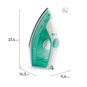Plancha de Ropa ELECTROLUX 250ml Vapor Vertical SIE70 Verde - Image 8