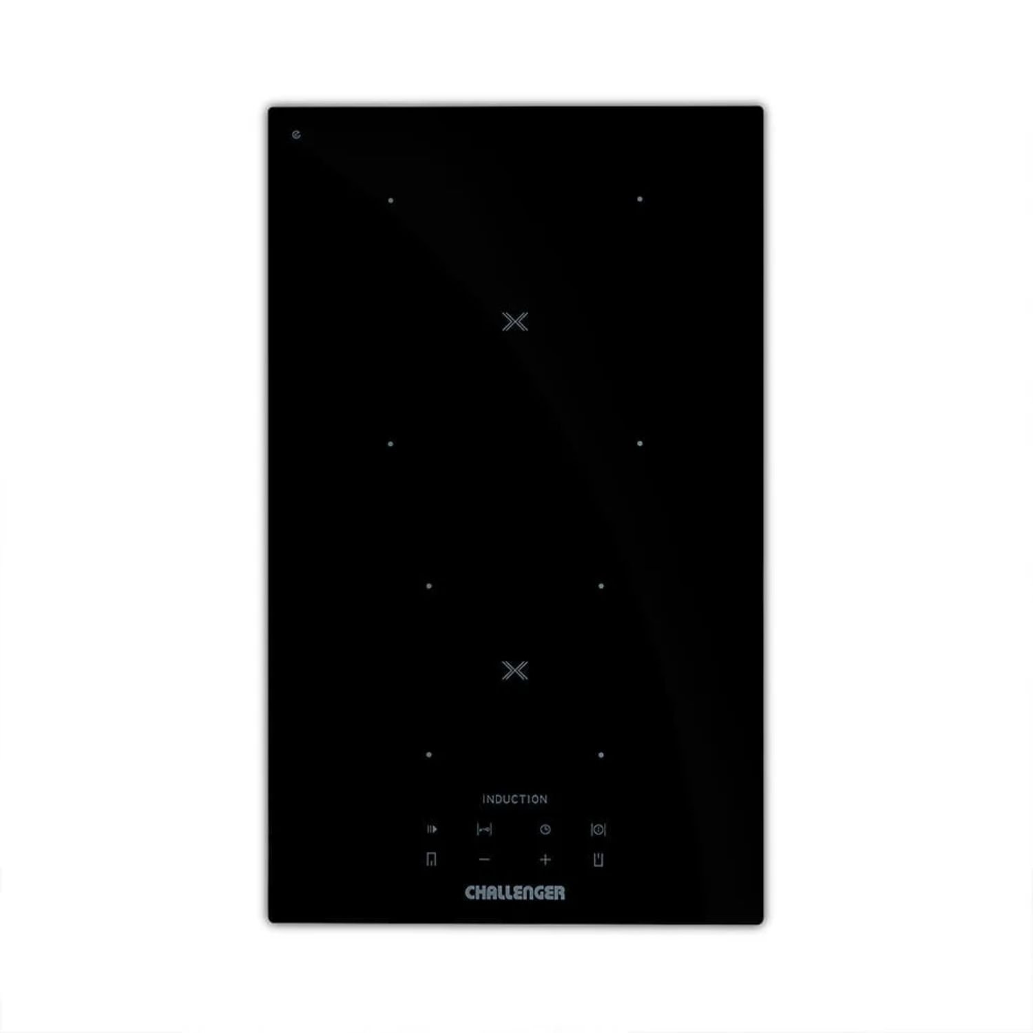 Estufa CHALLENGER 30cm 2 Puestos Induccion SL 6030 HI Negro