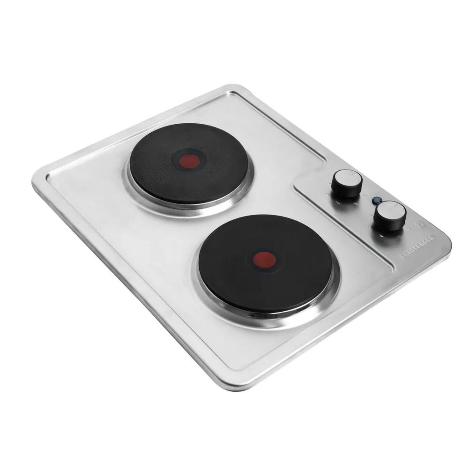 Estufa CHALLENGER 35 cm 2 Puestos Electrica SP 6272 Gris 120V - Image 5