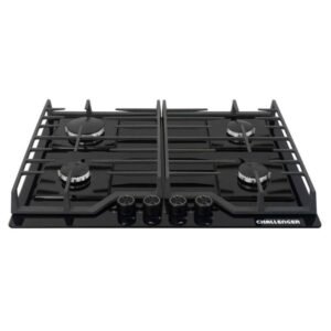 Estufa CHALLENGER 65 cm 4 Puestos Gas Natural SQ 6763 Negro - Image 5