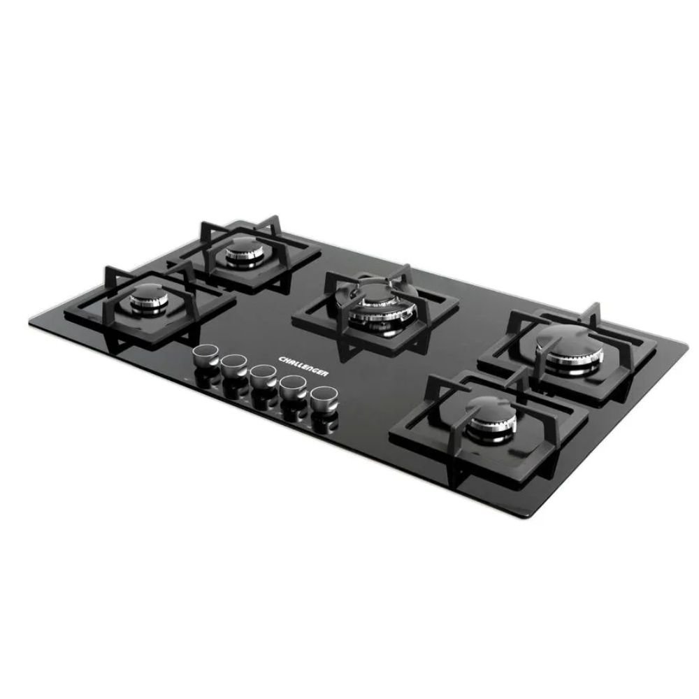 Estufa CHALLENGER 91 cm 5 Puestos Gas Natural SQ 6792 Negro - Image 3