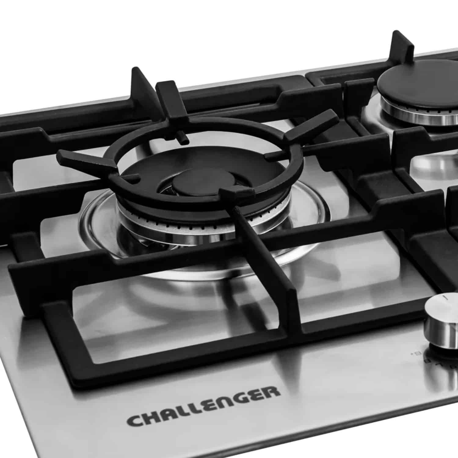 Estufa CHALLENGER 75 cm 5 Puestos Gas Natural SV 6875 Gris - Image 5
