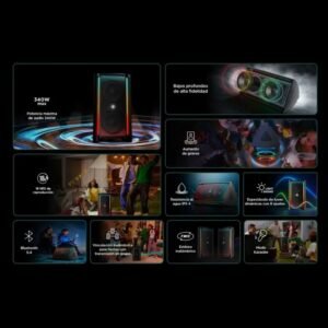 Parlante TCL Inalambrico 340W Bluetooth TP300K Negro - Image 6