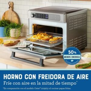 Horno con Freidora OSTER Antiadherente 22 Lt TSSTTVDAF1NS - Image 5