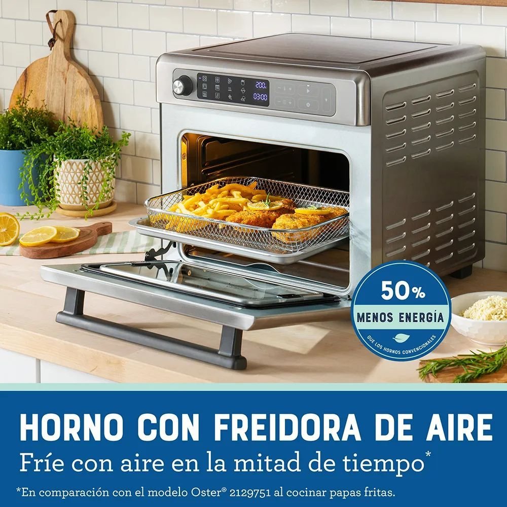 Horno con Freidora OSTER Antiadherente 22 Lt TSSTTVDAF1NS - Image 5