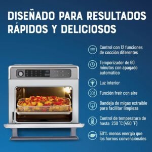 Horno con Freidora OSTER Antiadherente 22 Lt TSSTTVDAF1NS - Image 6
