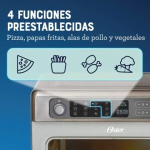 Horno con Freidora OSTER Antiadherente 22 Lt TSSTTVDAF1NS - Image 8