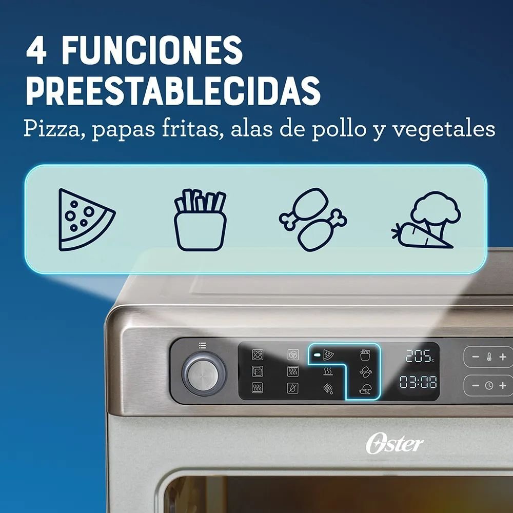 Horno con Freidora OSTER Antiadherente 22 Lt TSSTTVDAF1NS - Image 8