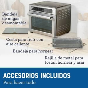 Horno con Freidora OSTER Antiadherente 22 Lt TSSTTVDAF1NS - Image 4