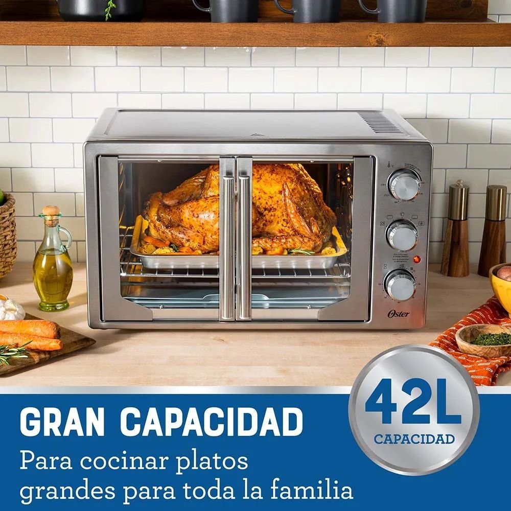 Horno con Freidora OSTER Antiadherente 42 Lt TSSTTVFDMAFNS - Image 5
