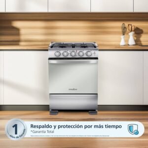 Estufa de Piso MABE 50 cm 4 Puestos GN Horno TX1G-7CON Gris - Image 6