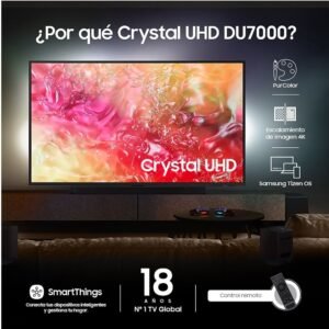 Televisor SAMSUNG 55" 4K Smart TV Crystal UN55DU7000 - Image 2