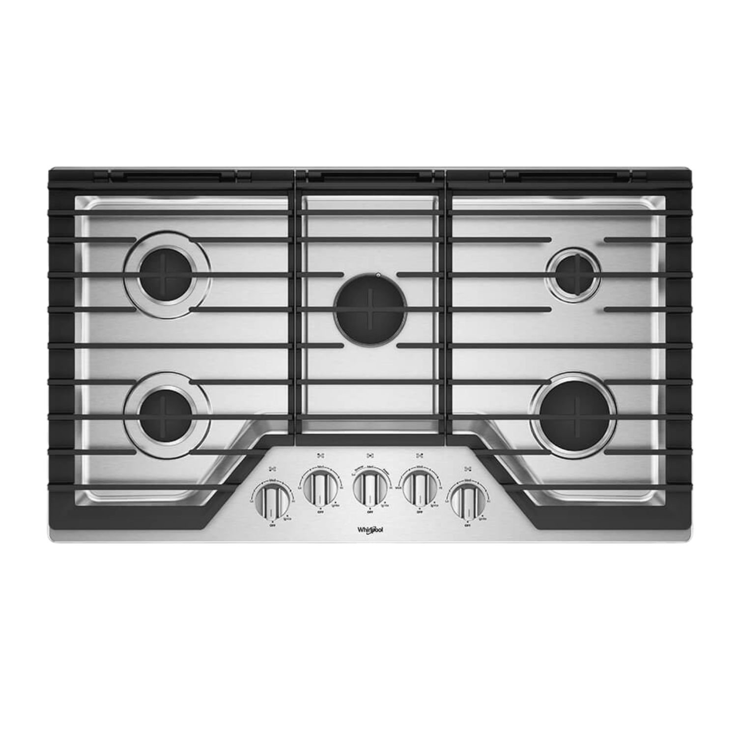 Estufa WHIRLPOOL 91 cm 5 Puestos Gas Natural WCG97US6HS